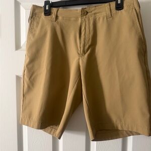BCG Men's Tan Flat Front Shorts